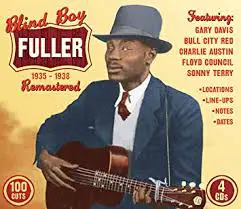 BB Fuller - fingerstyle blues guitarist